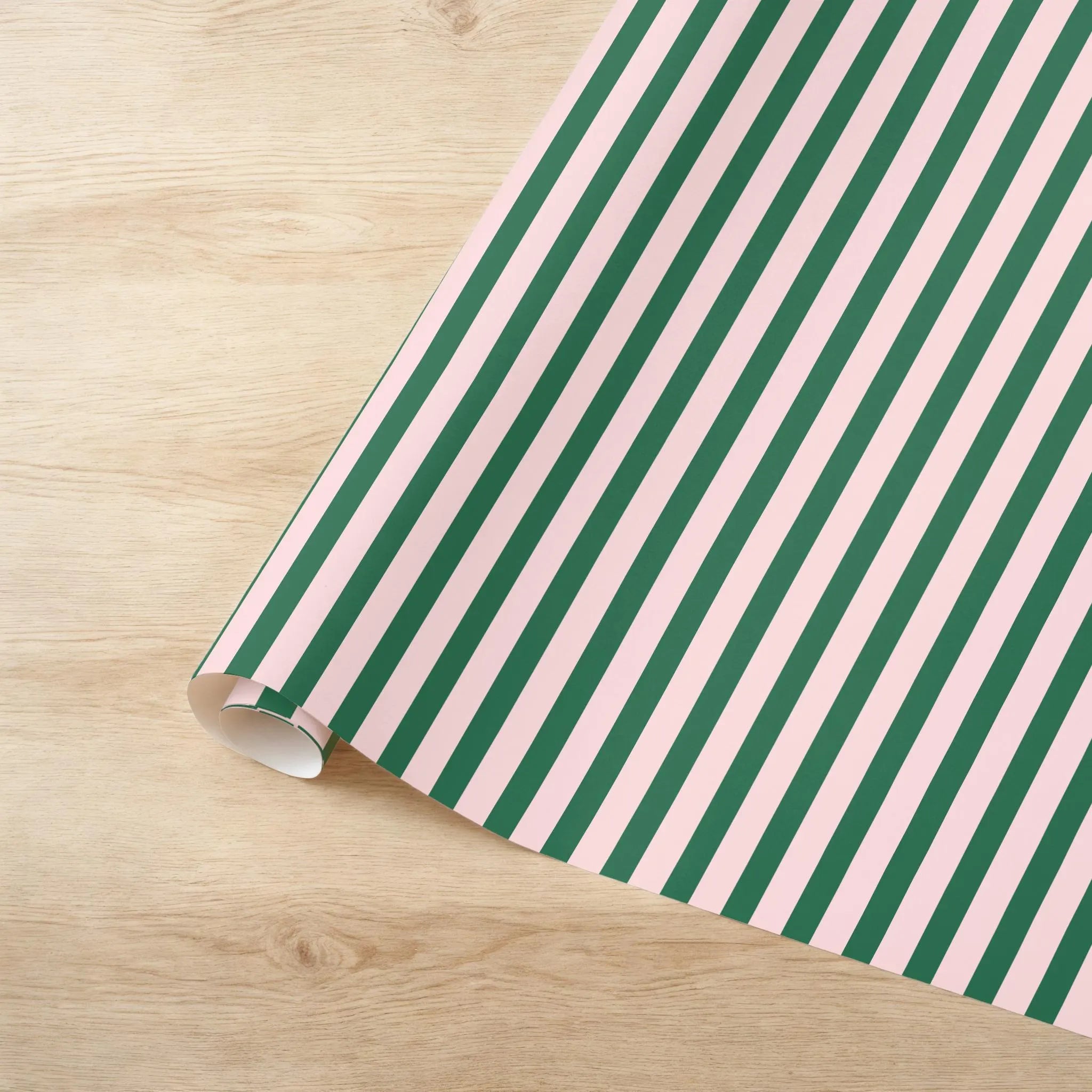 Striped Holiday Wrapping Paper | Various Color Patterns