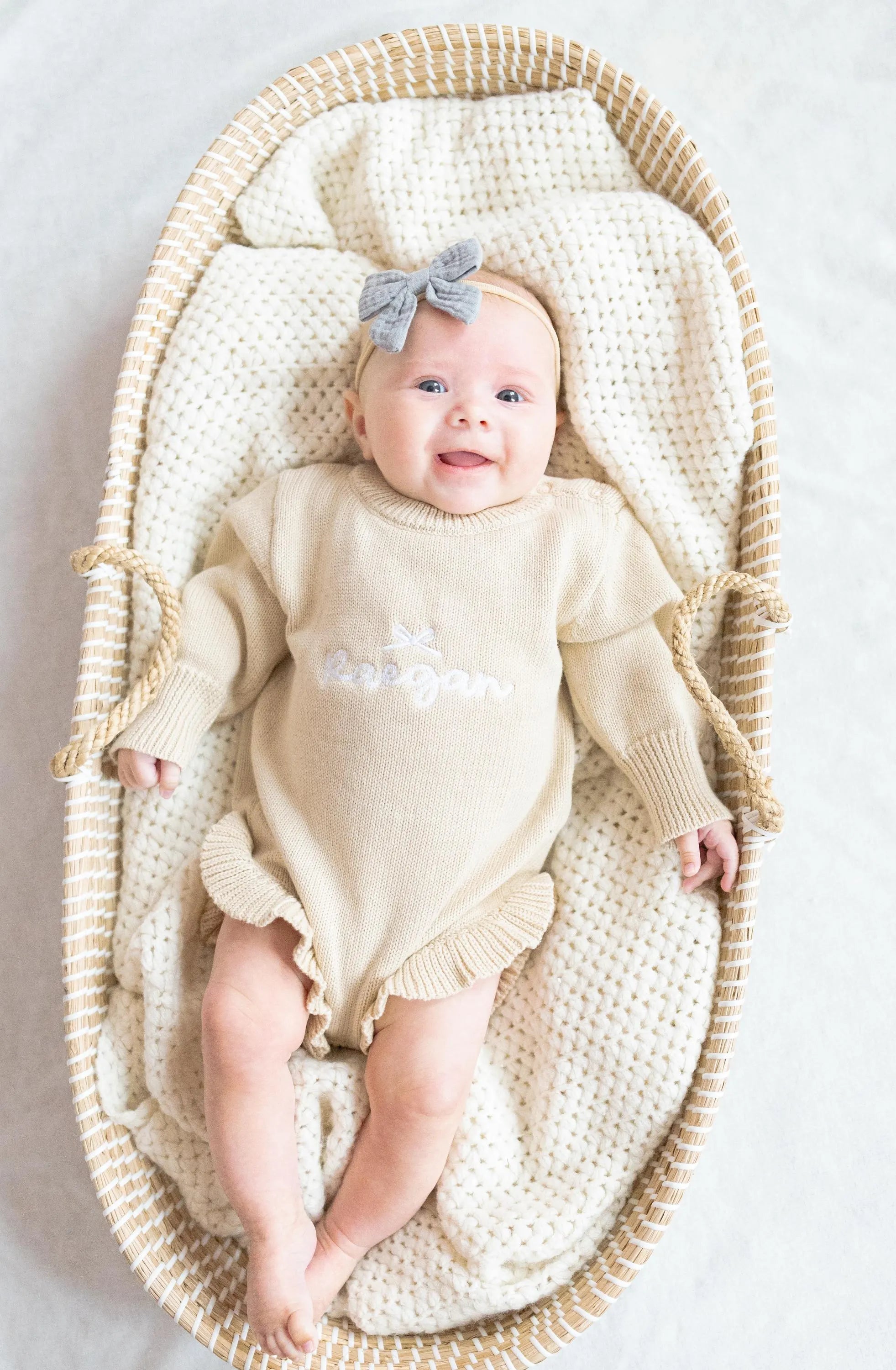 Ruffle Romper Long Sleeve for Baby and Toddler