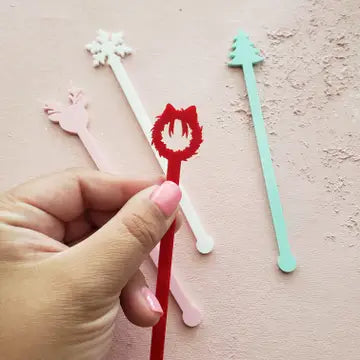 Christmas Drink Stir Sticks