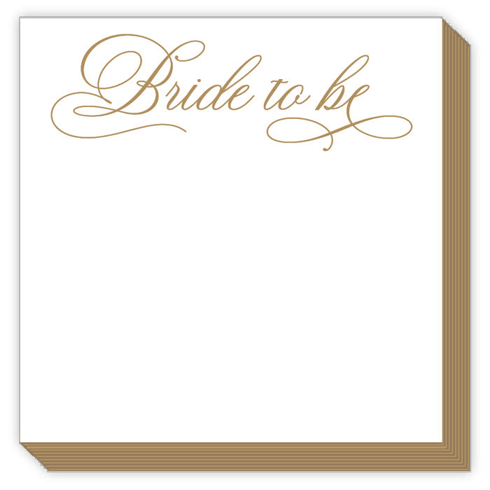 Bride To Be Mini Luxe Notepad