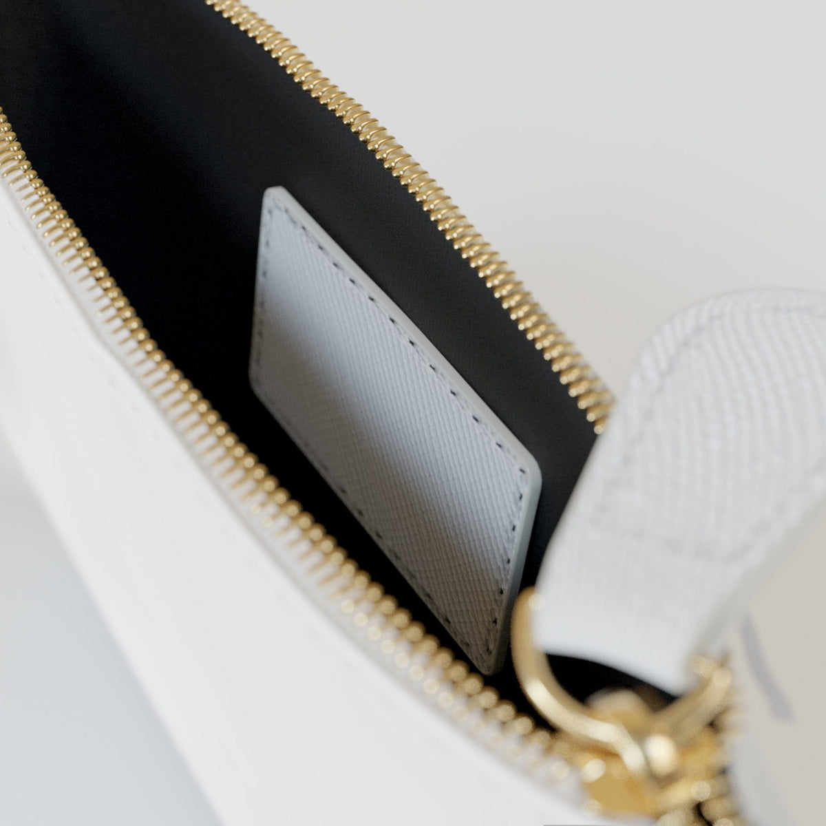 Vegan Leather Monogram Wallet