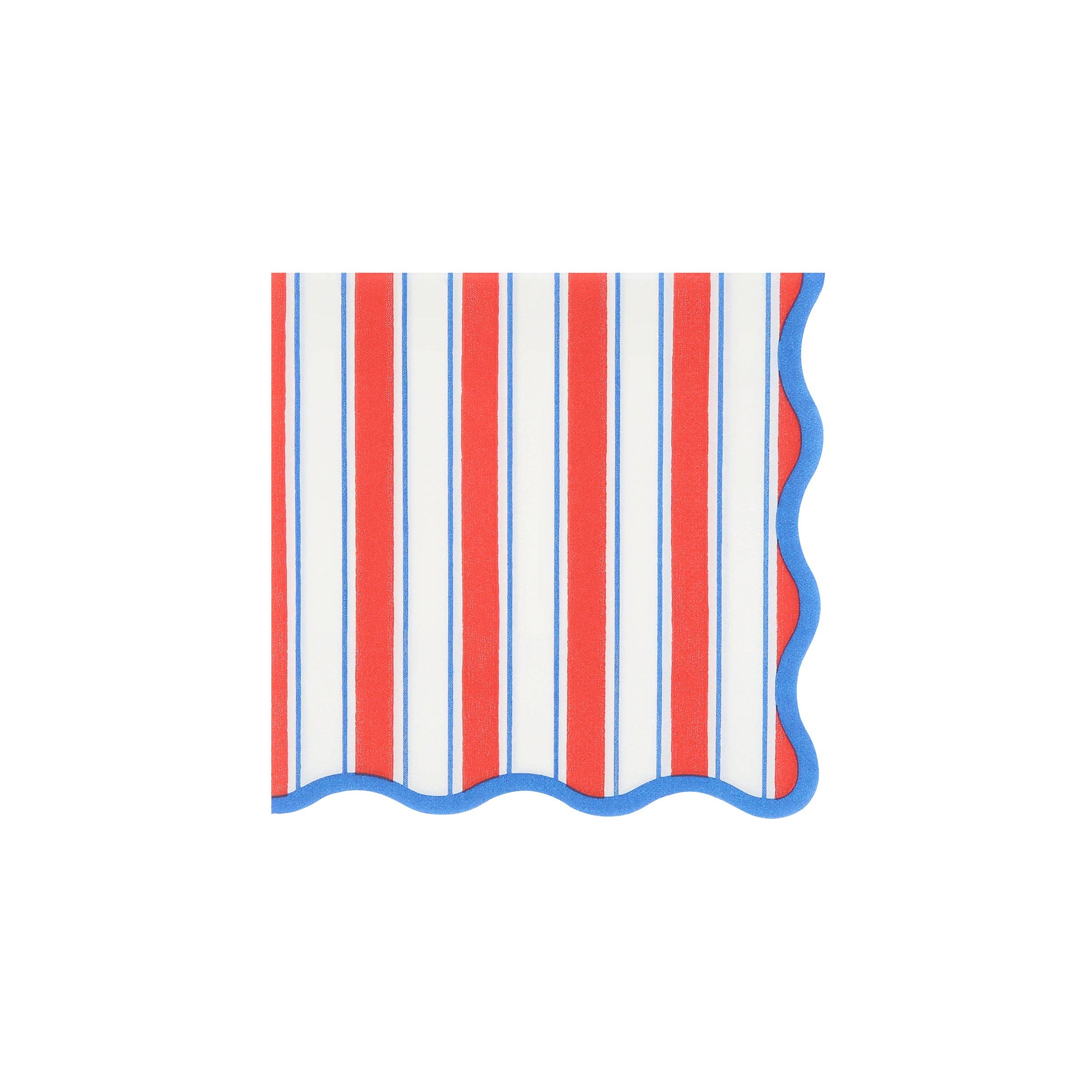 Nautical Striped Small Napkins