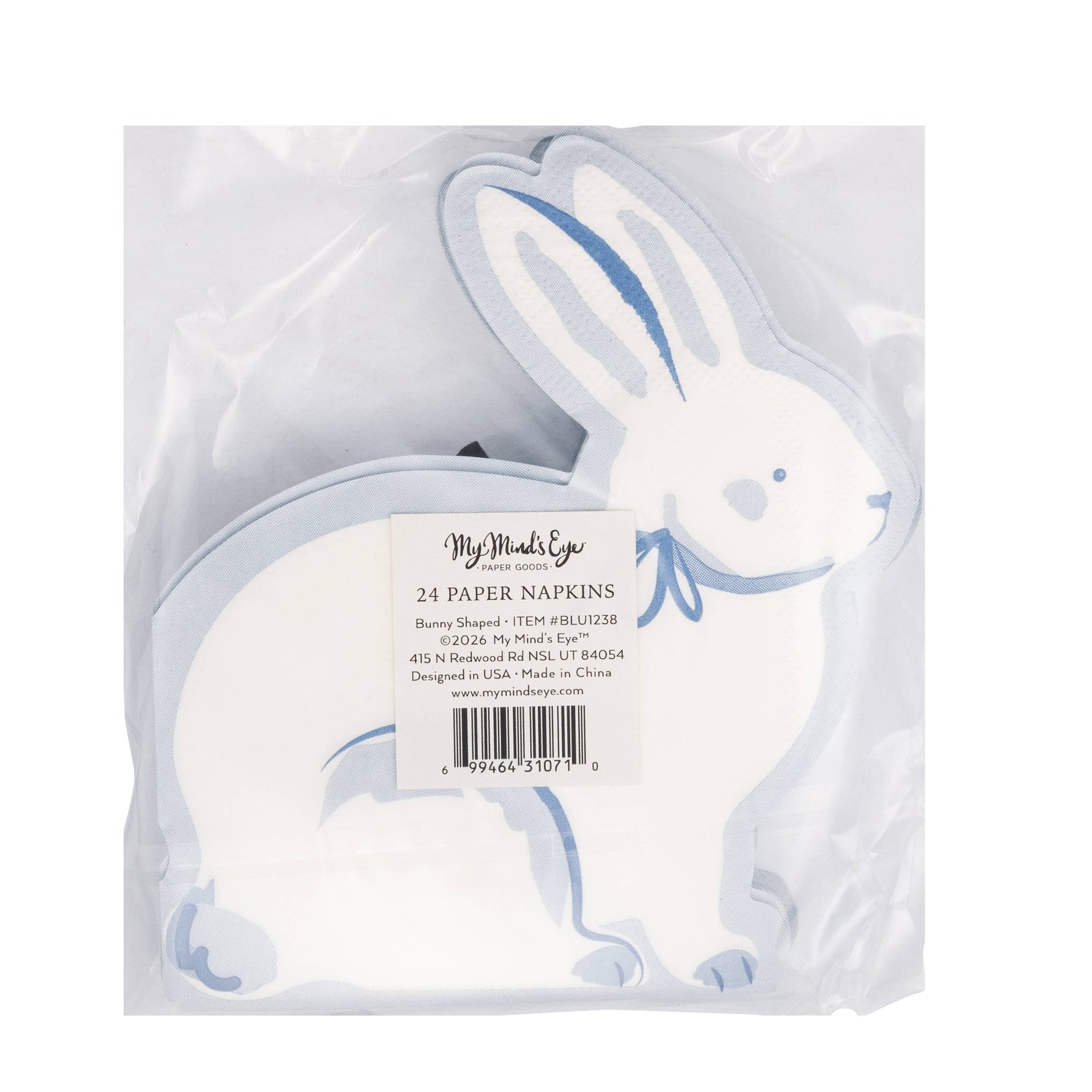 Bunny Shaped Dinner Napkin