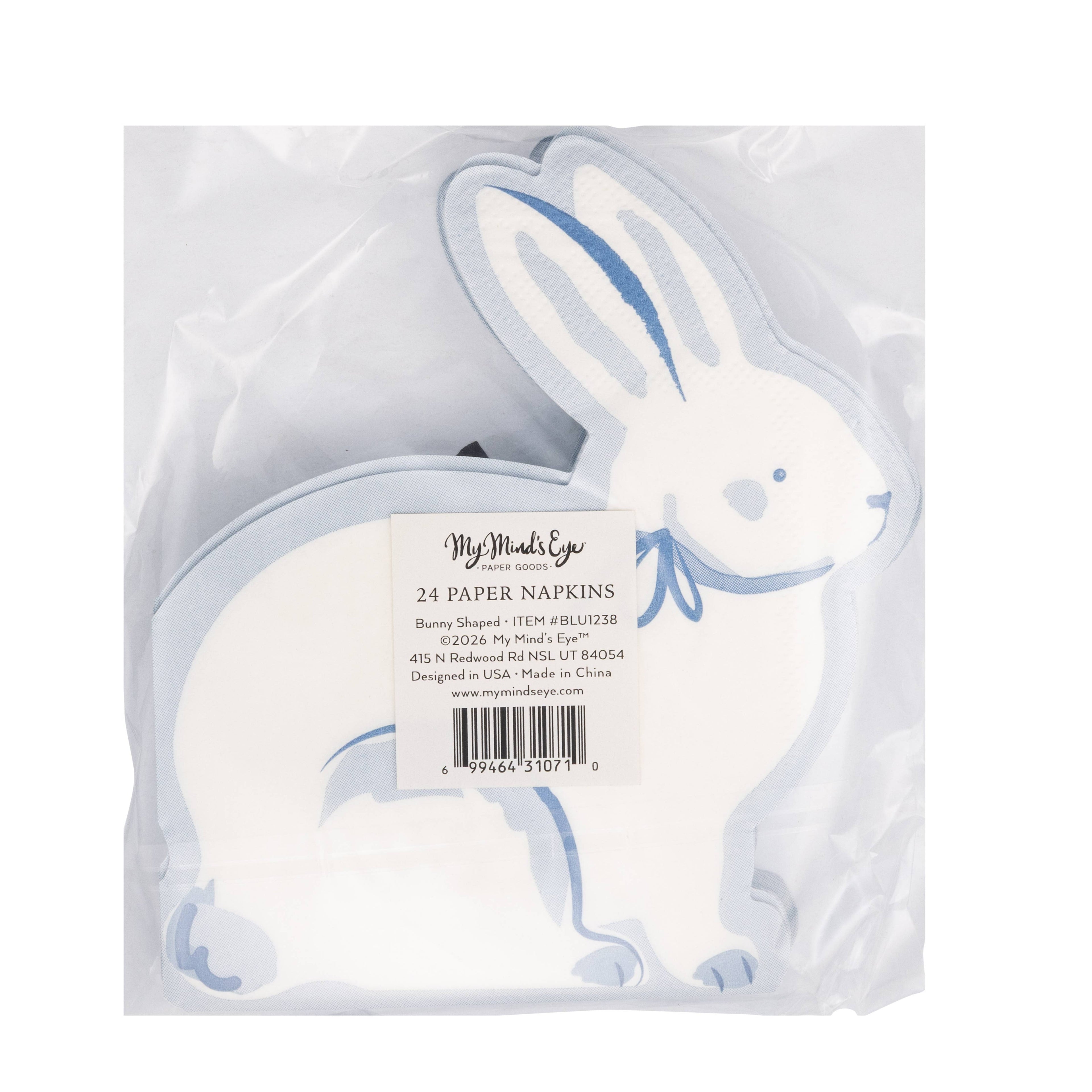 Bunny Shaped Dinner Napkin