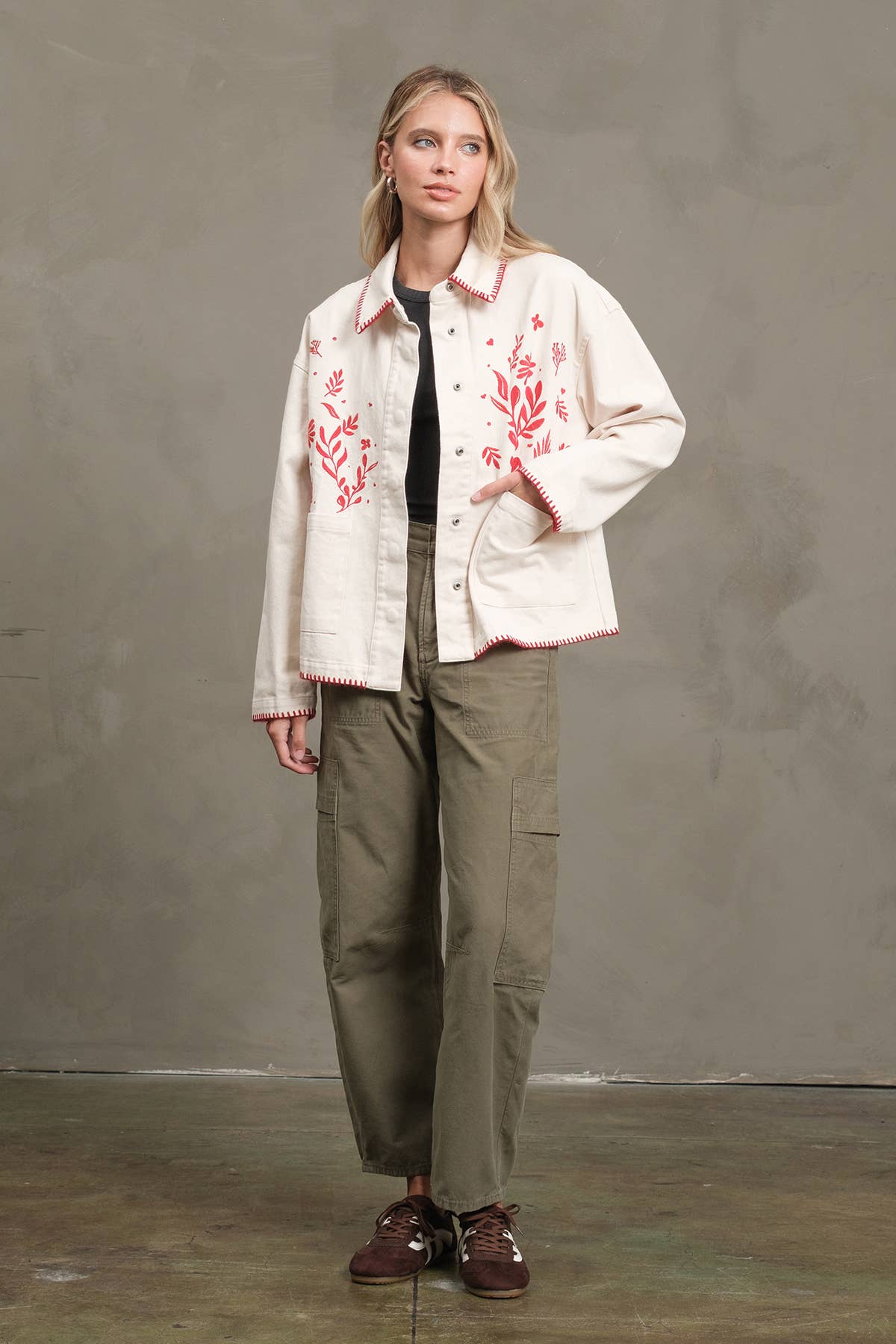 Embroidered Folk Jacket