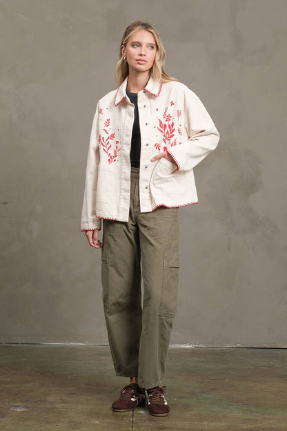 Embroidered Folk Jacket