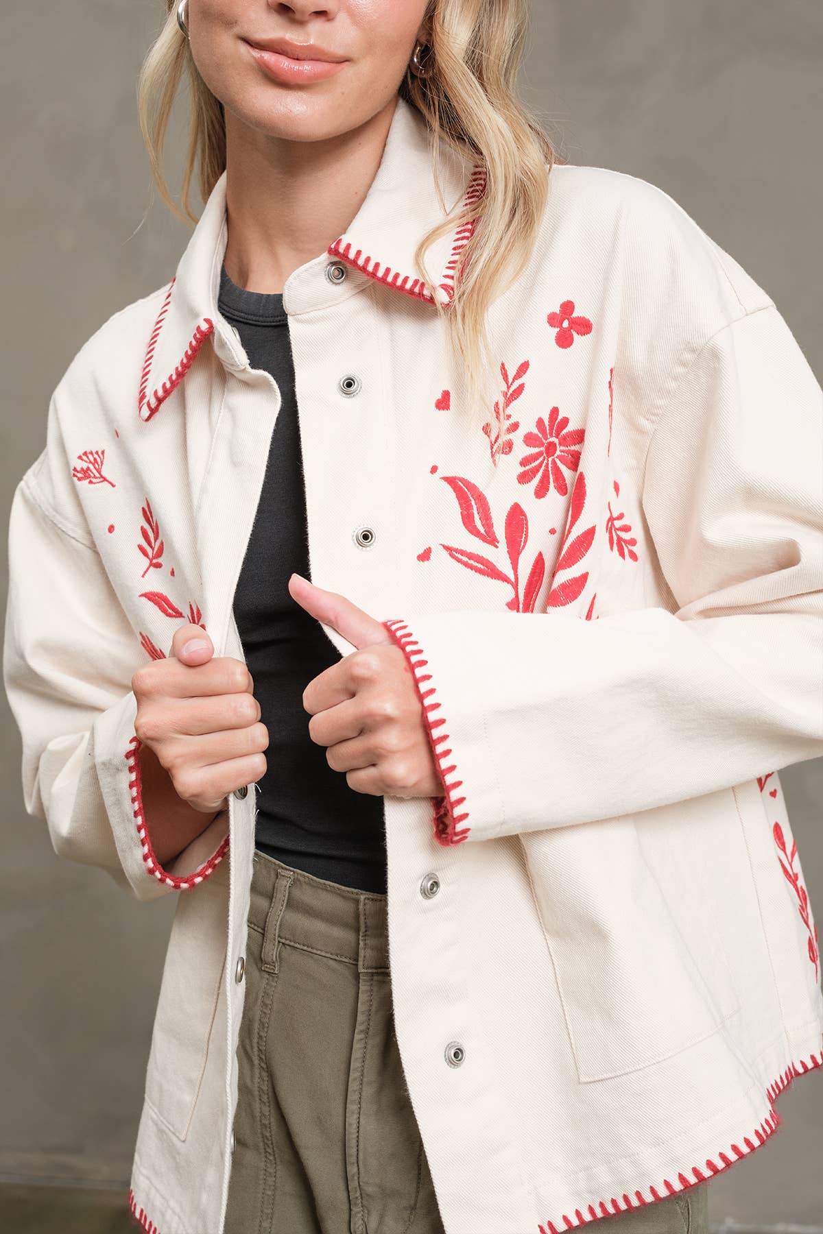 Embroidered Folk Jacket