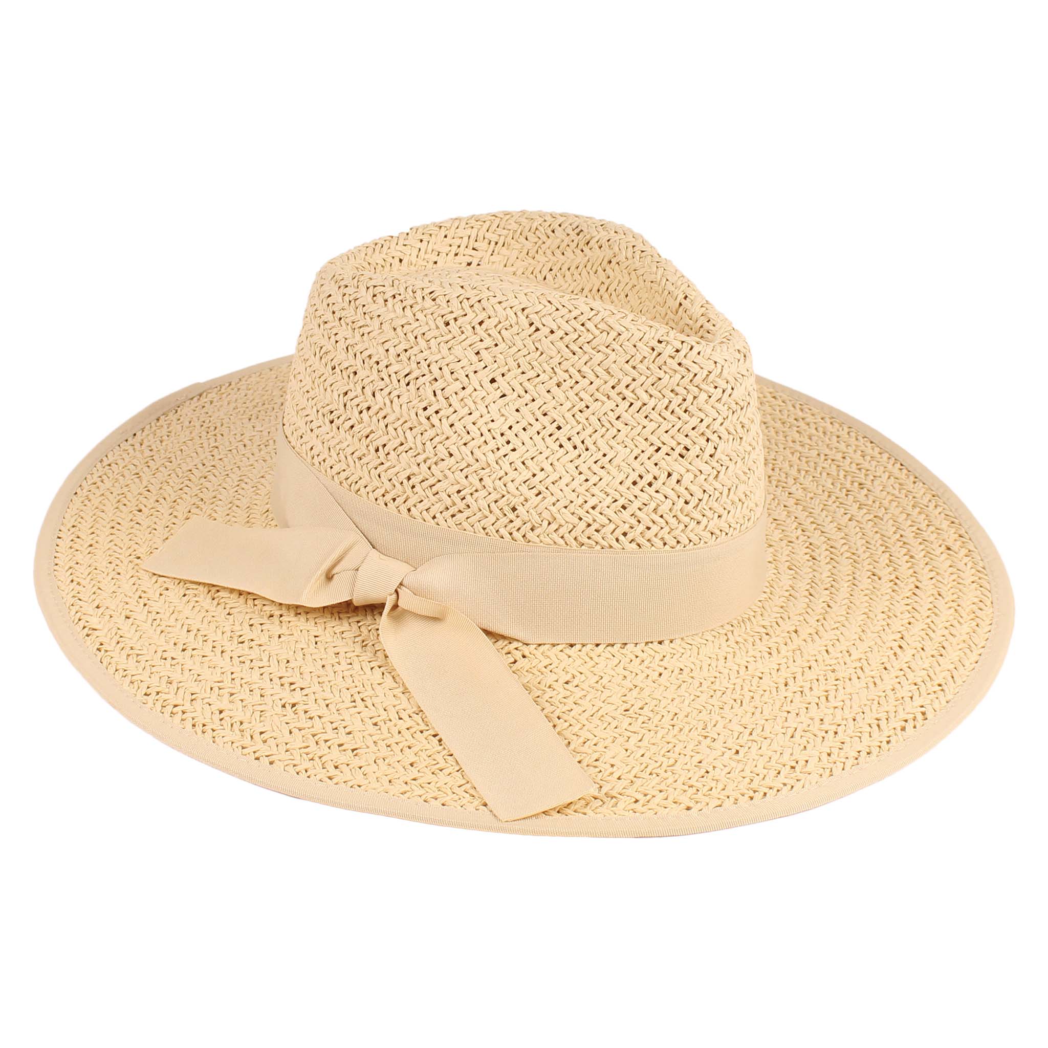 Fedora Flat Brim Hat Spring