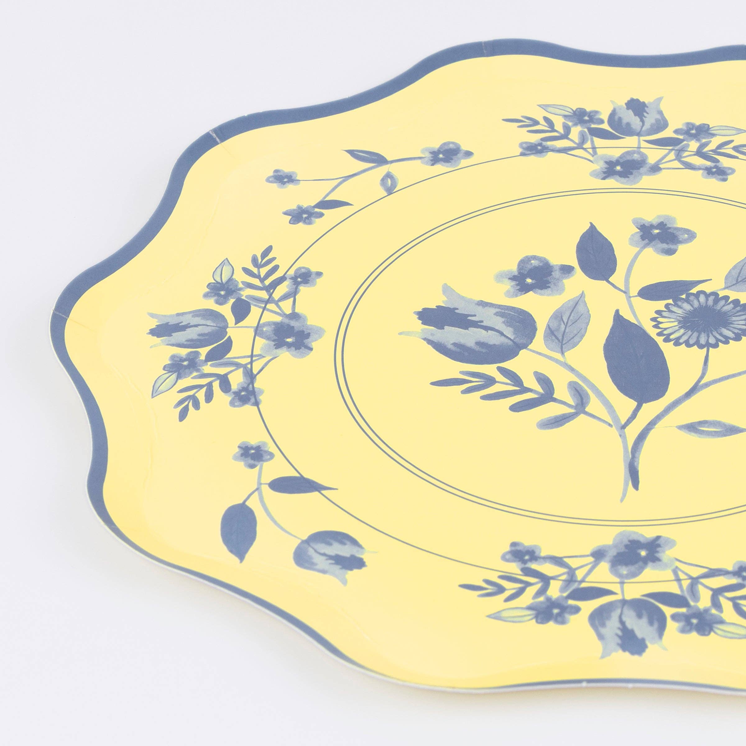 Vintage Botanical Side Plates