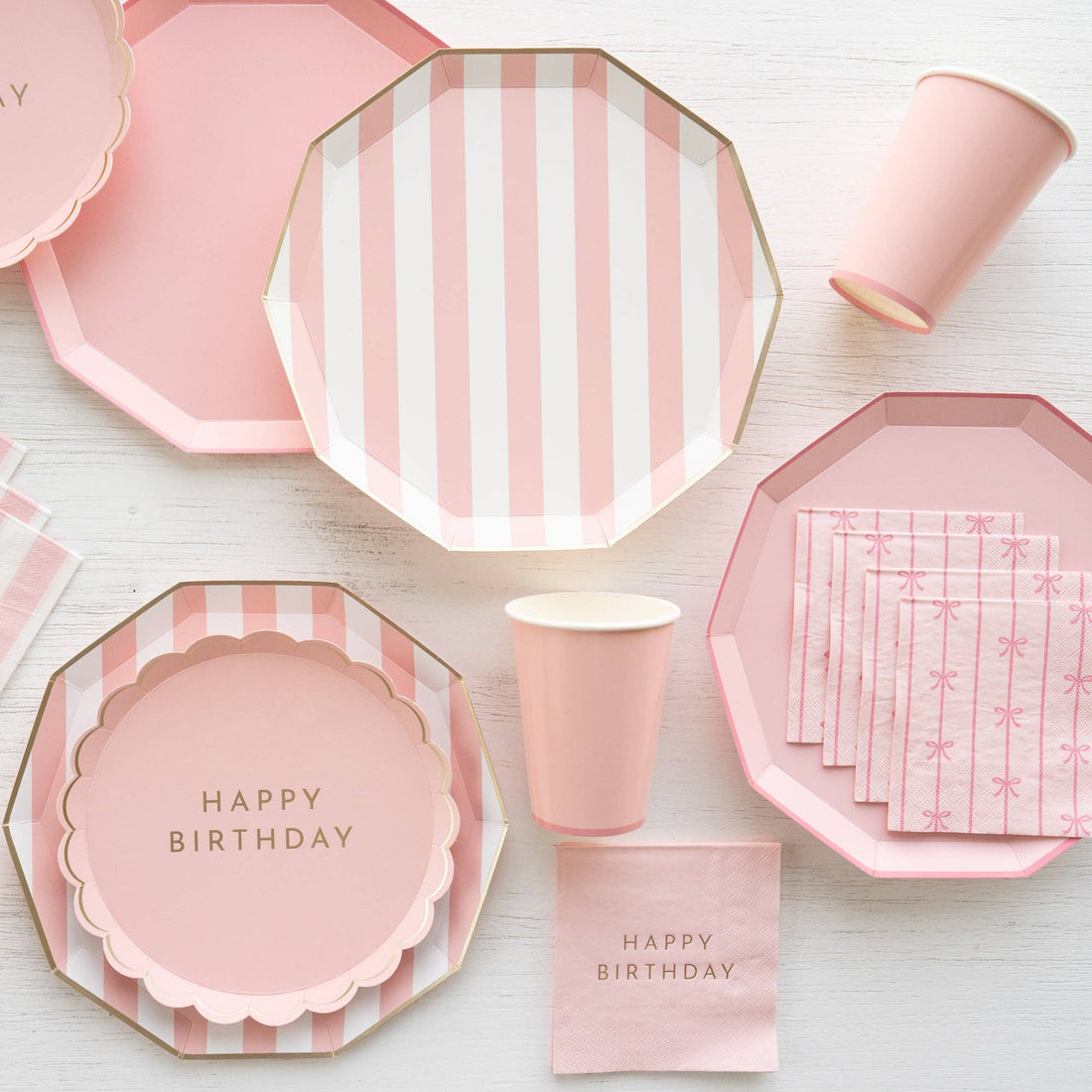 Petal Pink Premium Dinner Plates