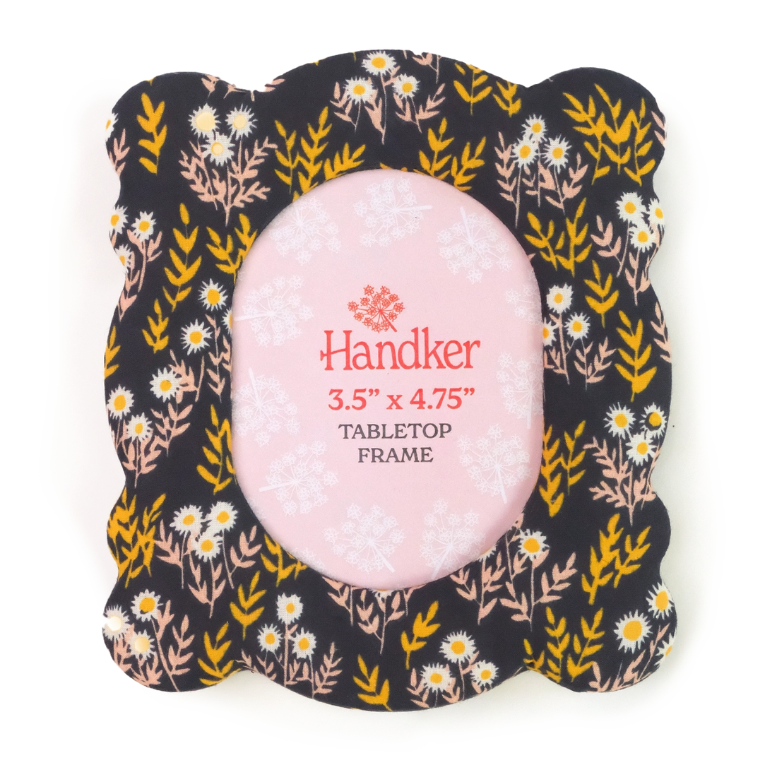 Floral Pattern Fabric Picture Frame for Home or Office