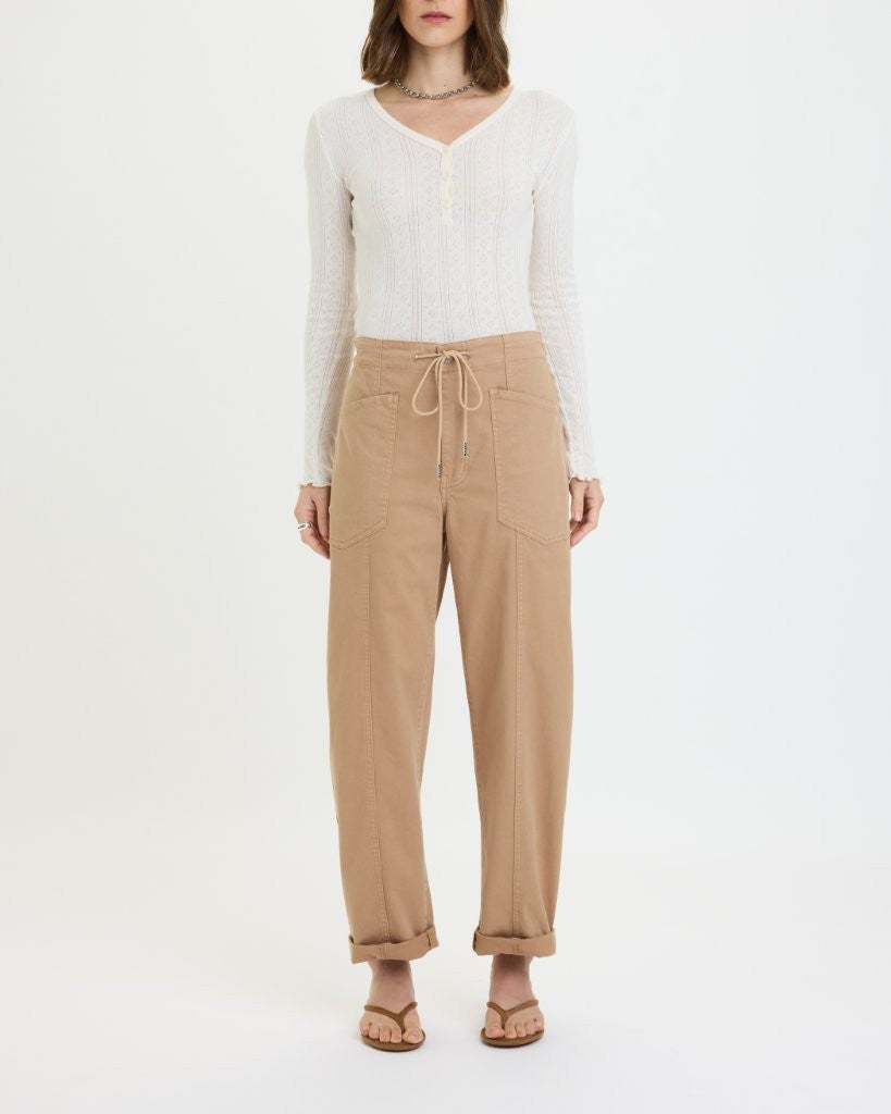 Villa Pant Drawstring Barrel Pant