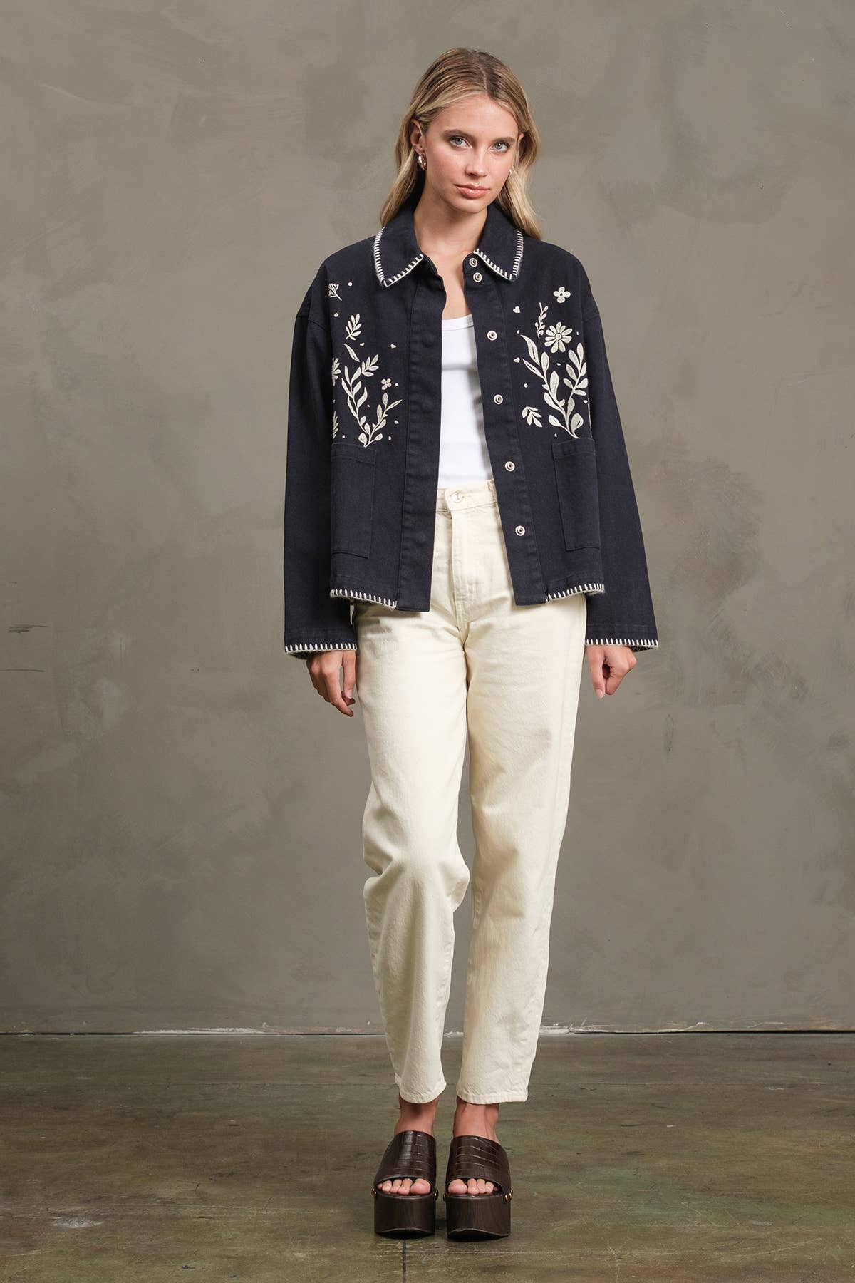 Embroidered Folk Jacket
