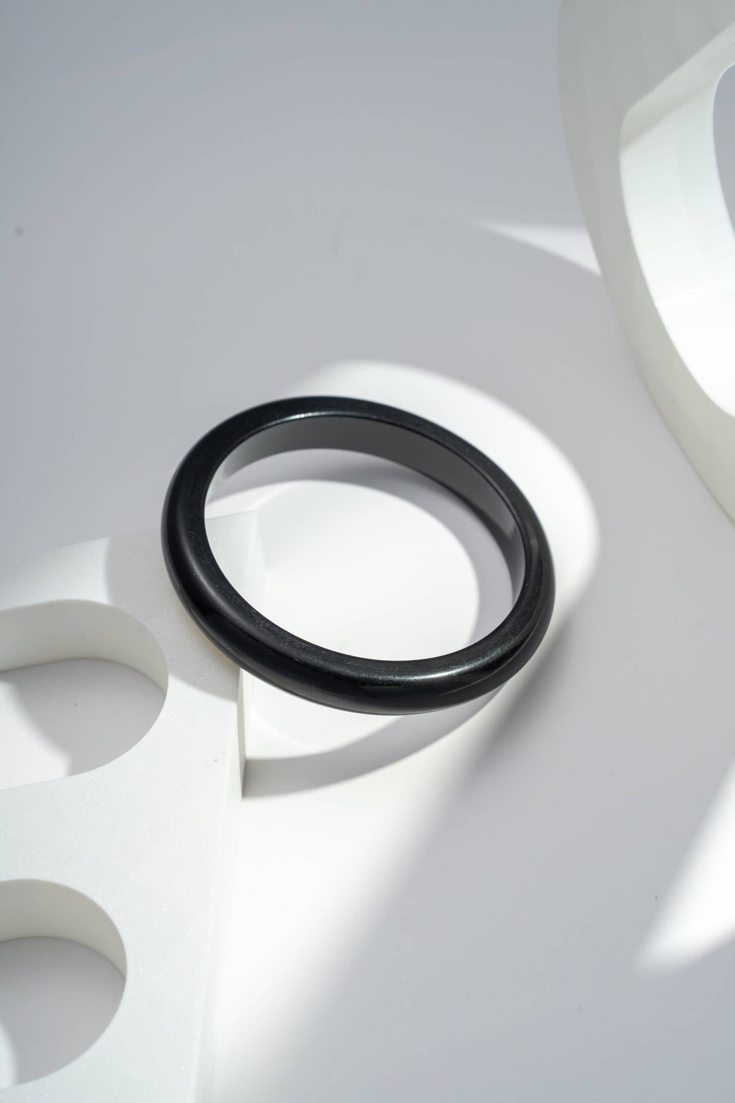 Thin Resin Marble Effect Bangle