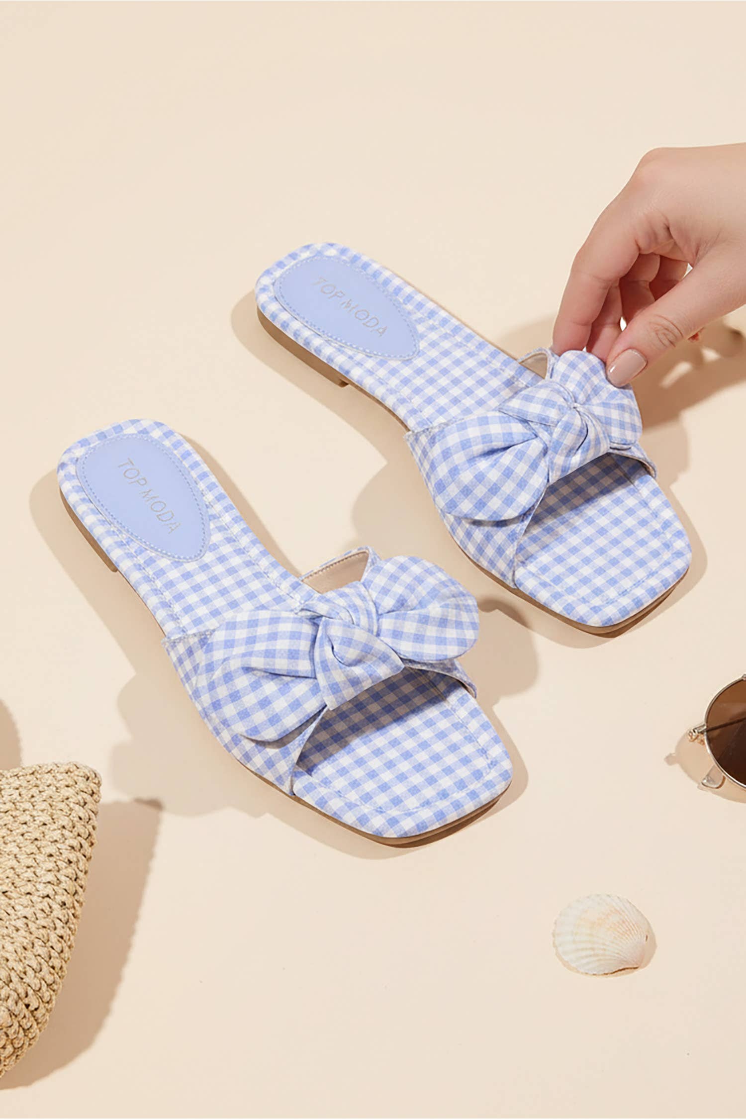 Gingham slide