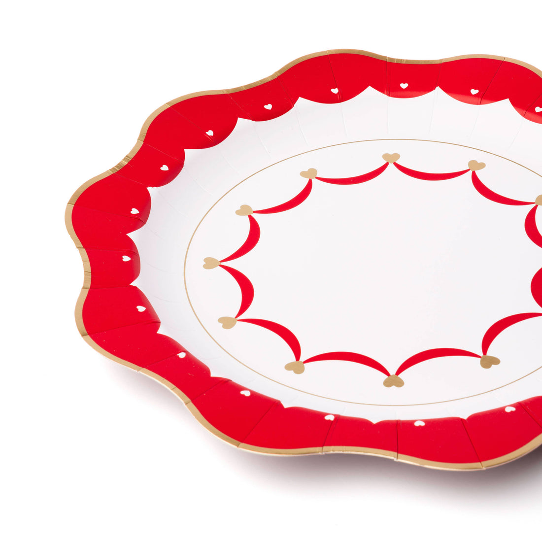 Elegant Valentine Dinner Plates