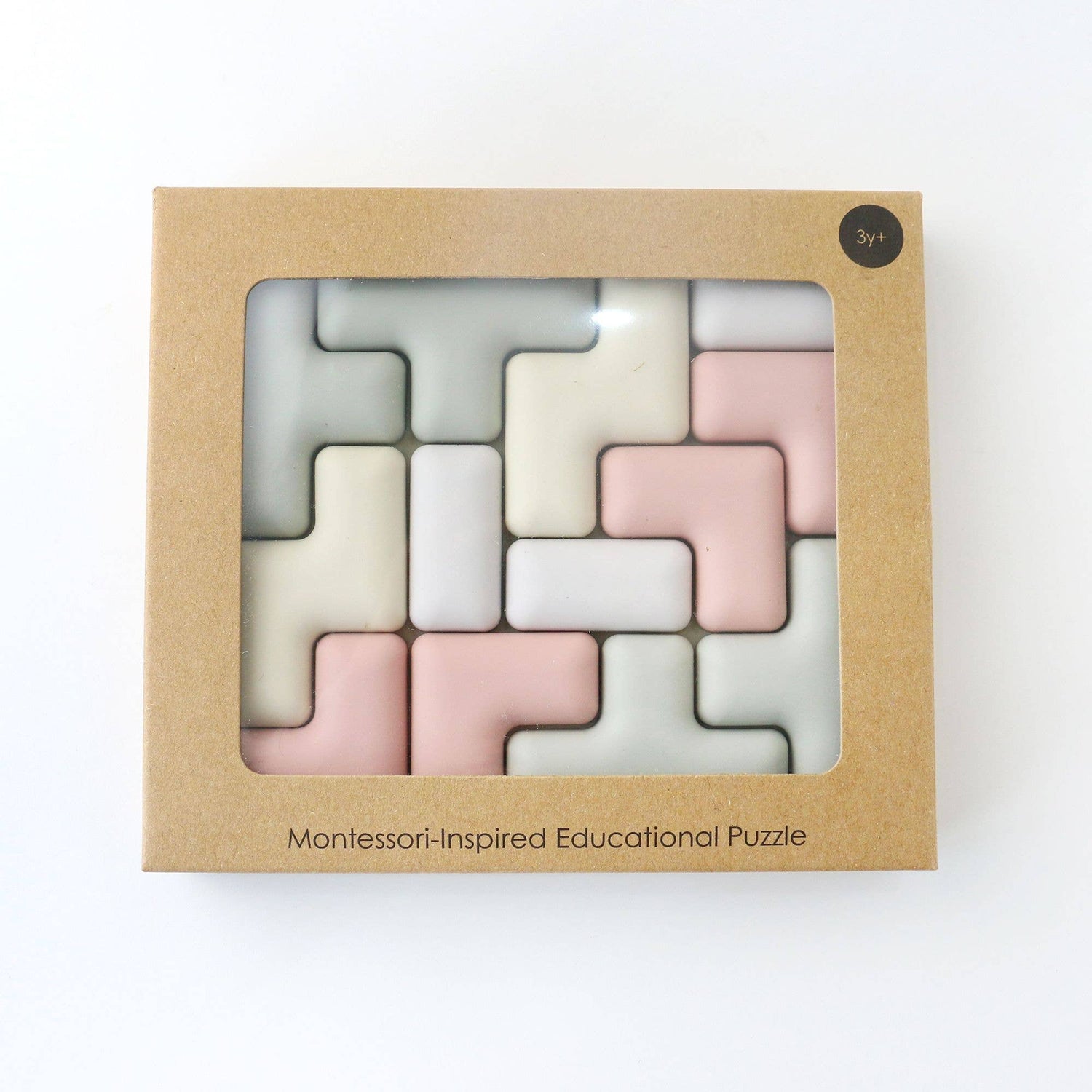 Toddler Puzzle Board - Montessori Shape Toy