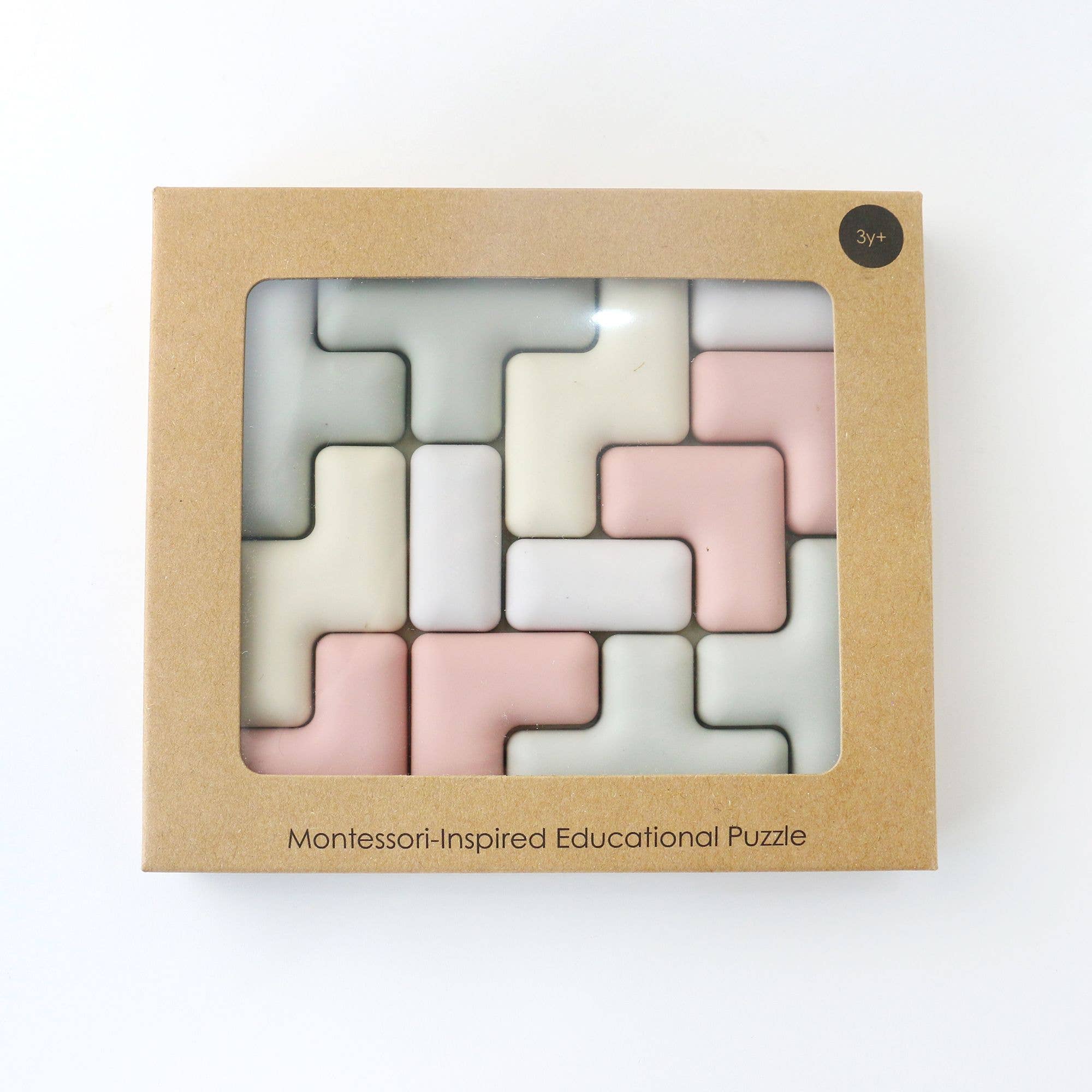 Toddler Puzzle Board - Montessori Shape Toy