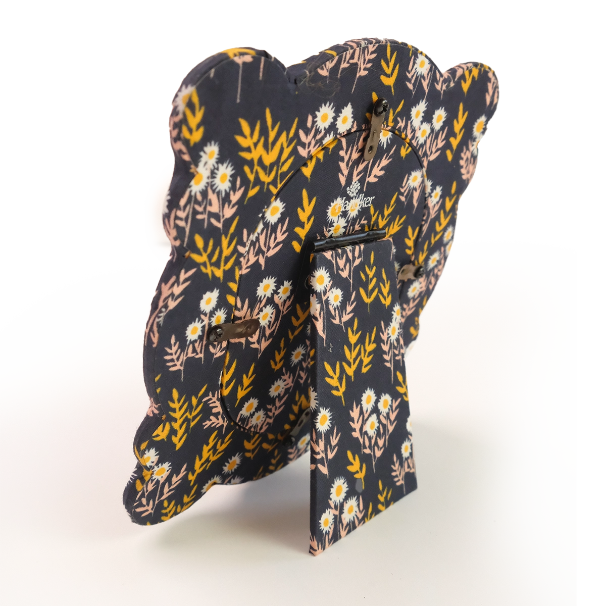 Floral Pattern Fabric Picture Frame for Home or Office