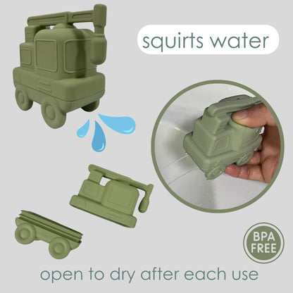 Water Bath Toy Set (Construction) Mold Free