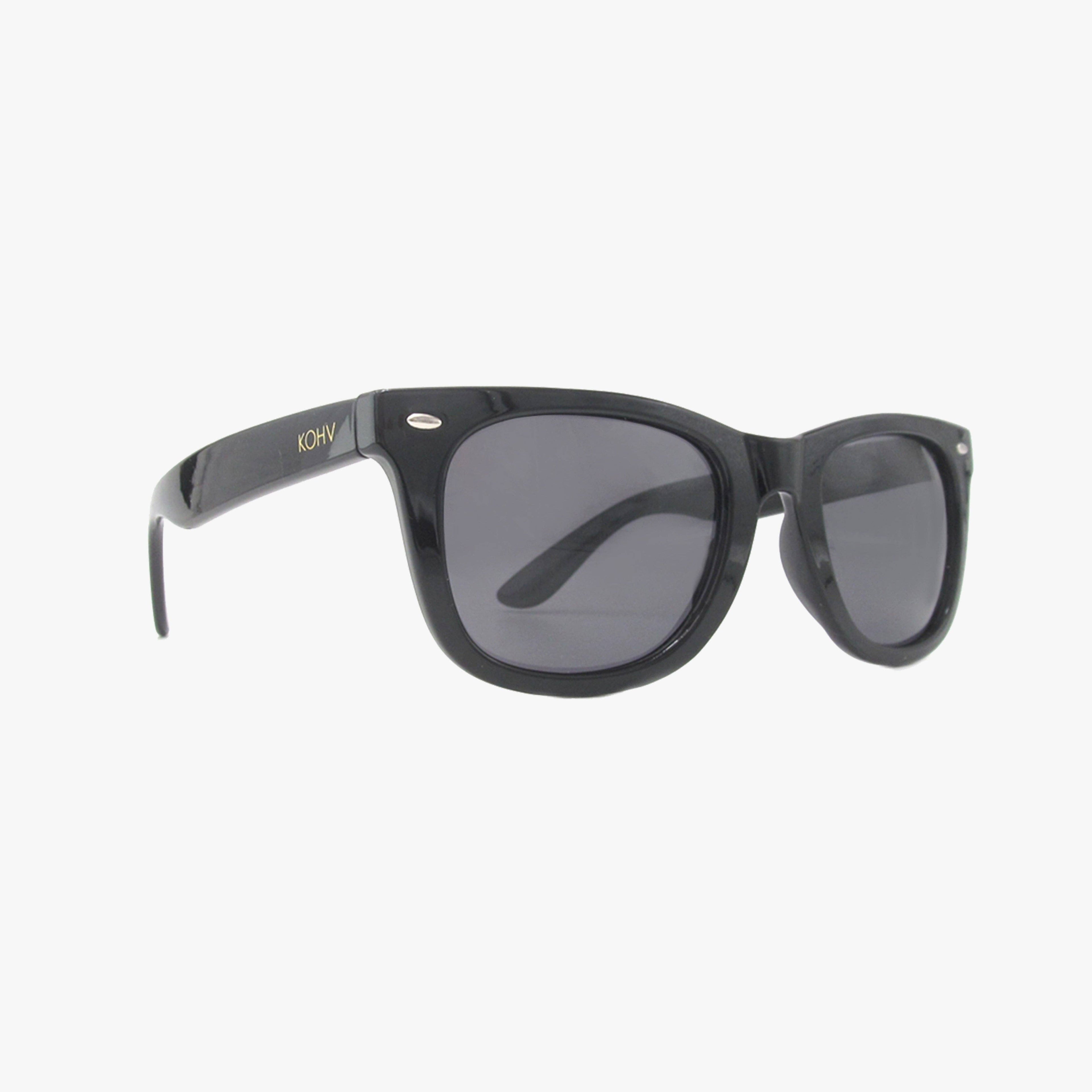 Drift Midnight Polarized Square Retro Sunglasses