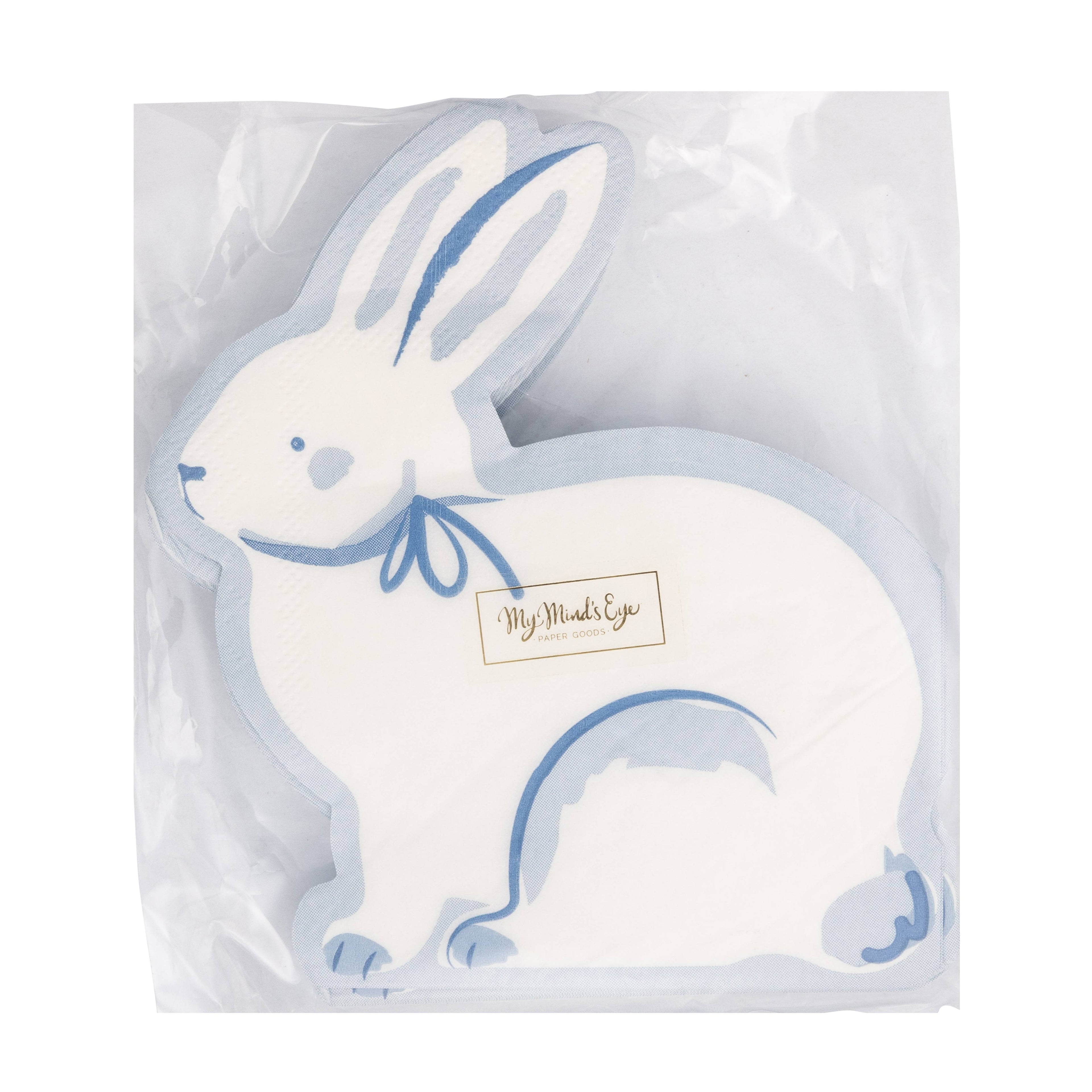 Bunny Shaped Dinner Napkin