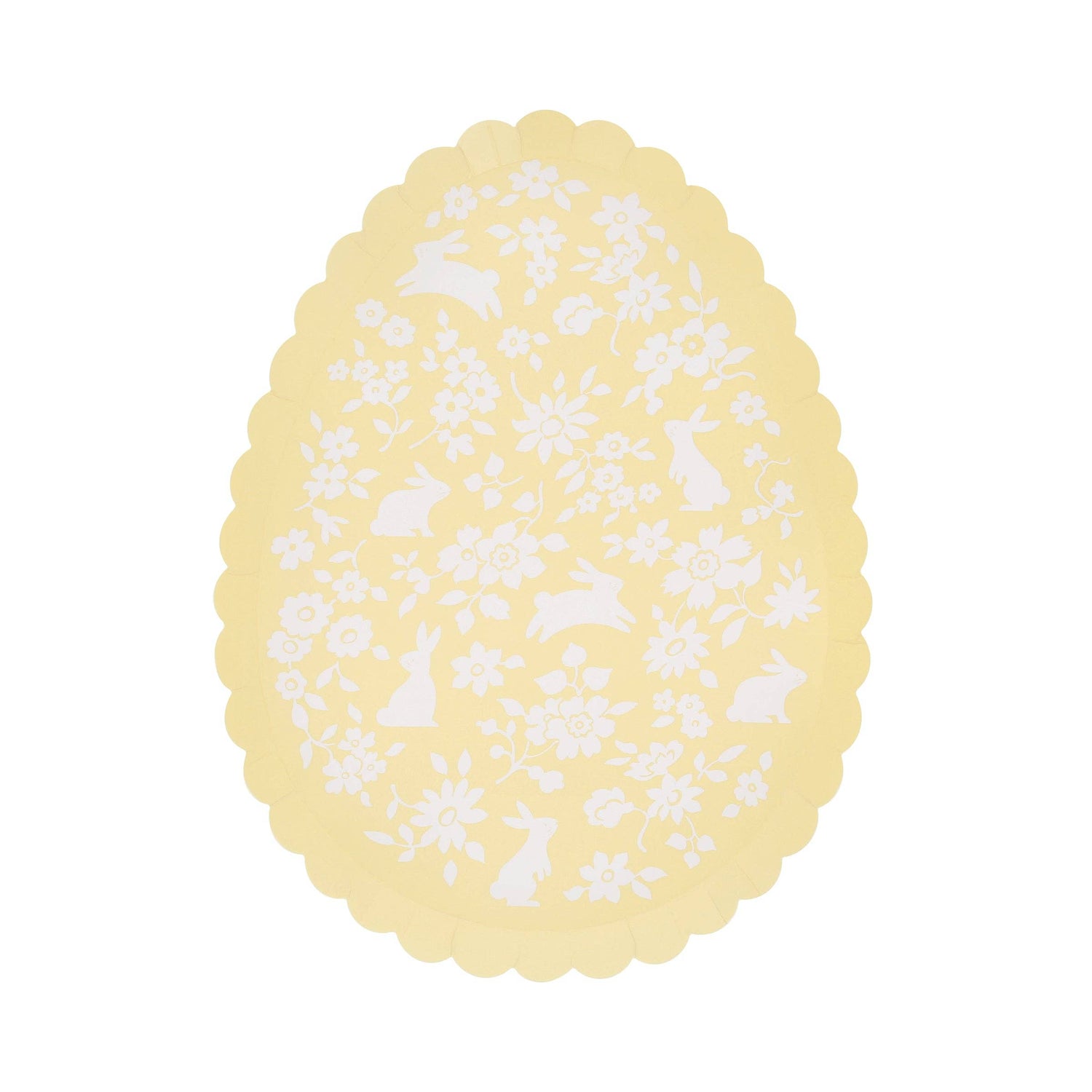 Ditsy Bunny Egg Plates