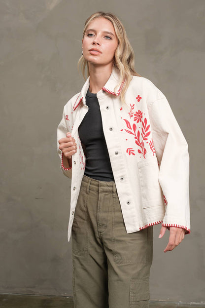 Embroidered Folk Jacket