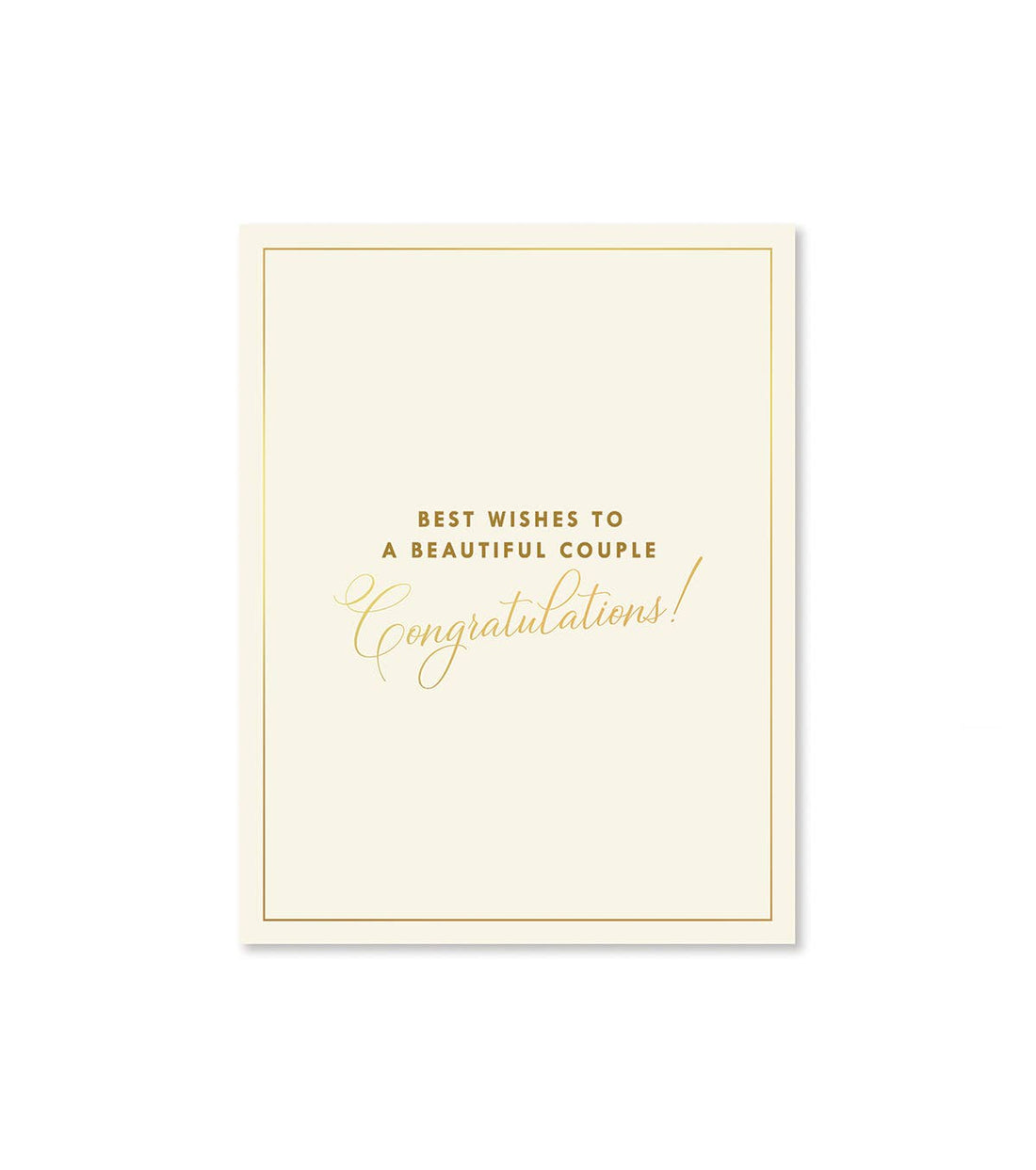 Beautiful Couple Wedding Greeting Card