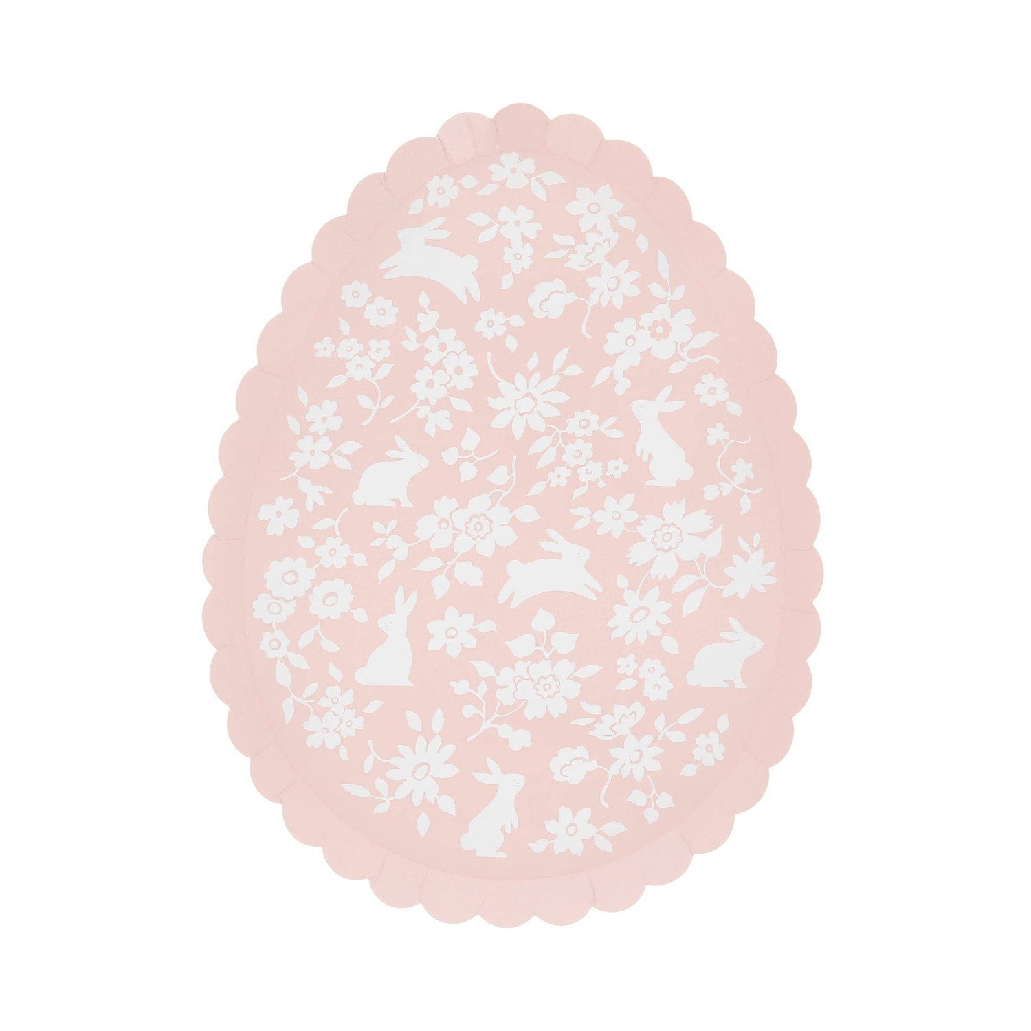 Ditsy Bunny Egg Plates
