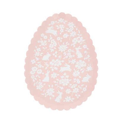Ditsy Bunny Egg Plates