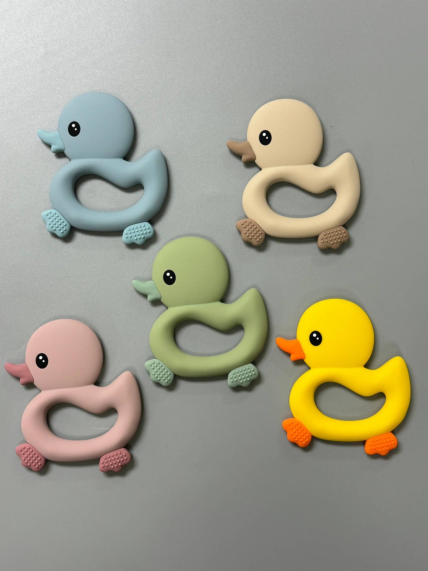 BPA Free Silicone Ducky Teether