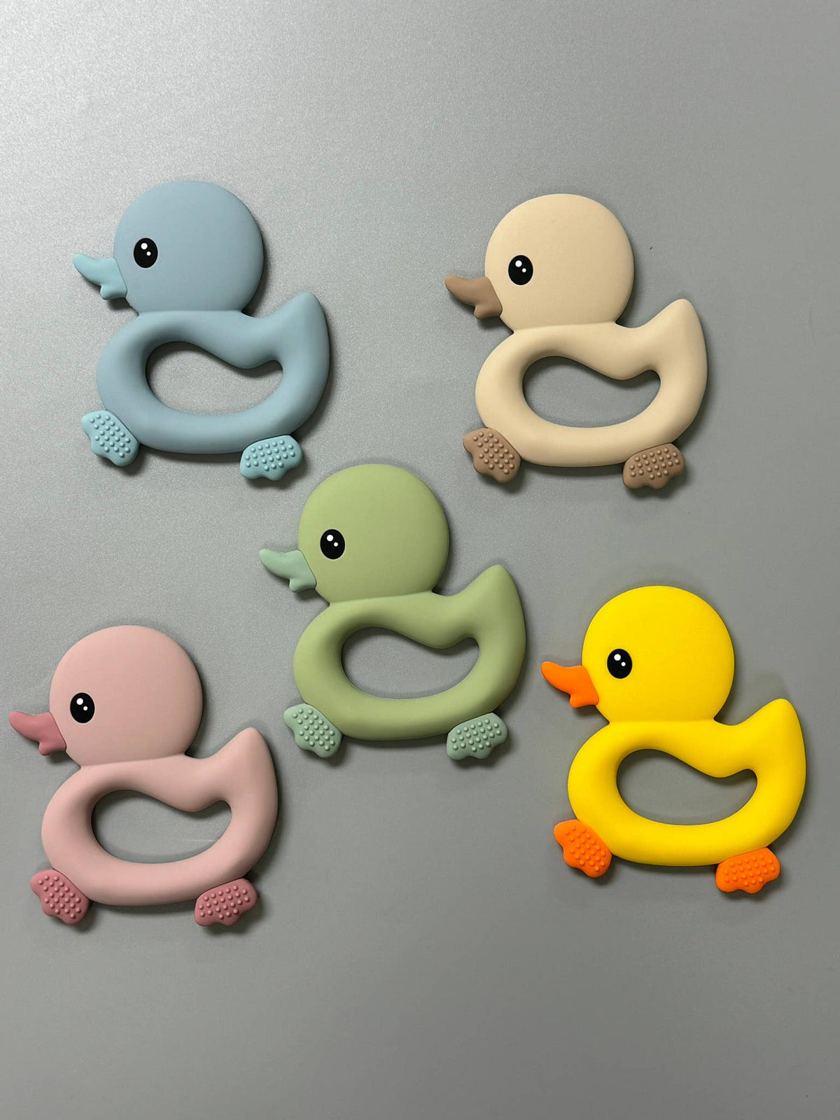 BPA Free Silicone Ducky Teether