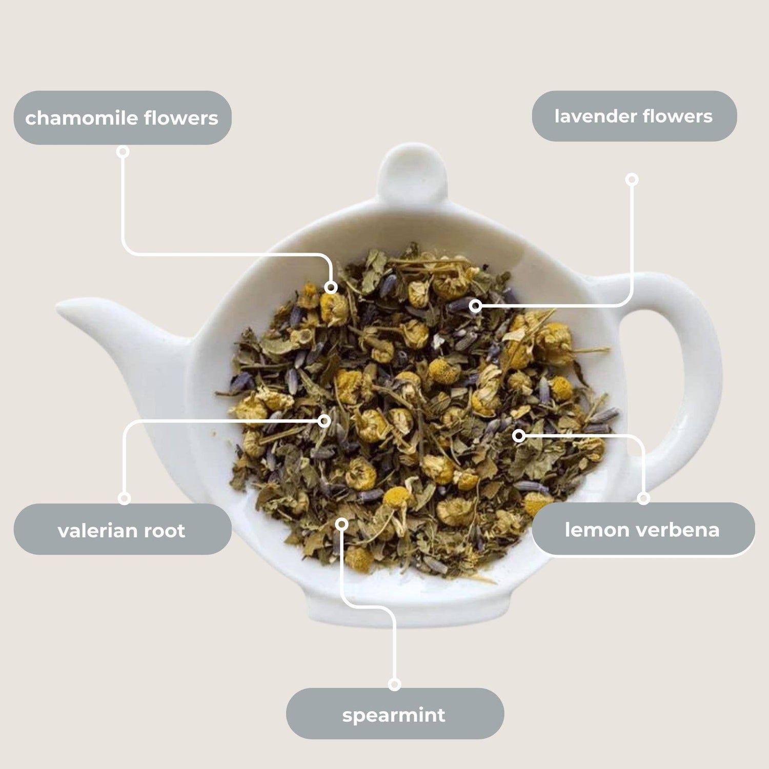 Nighttime Routine Herbal Sleep Tea - 5 Tea Bags