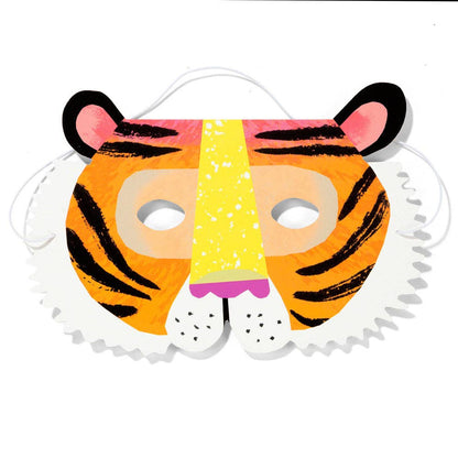 Animal Paper Masks - 8 Pack| Party Supplies