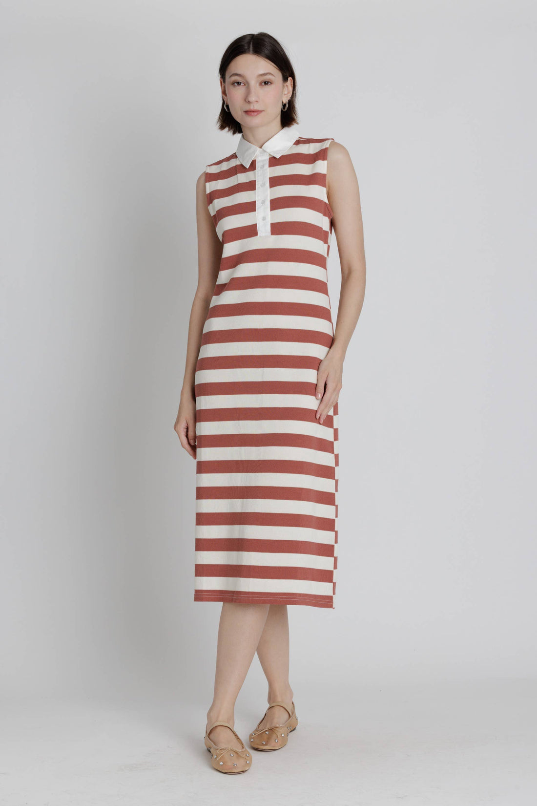 Polo Rugby Midi Dress