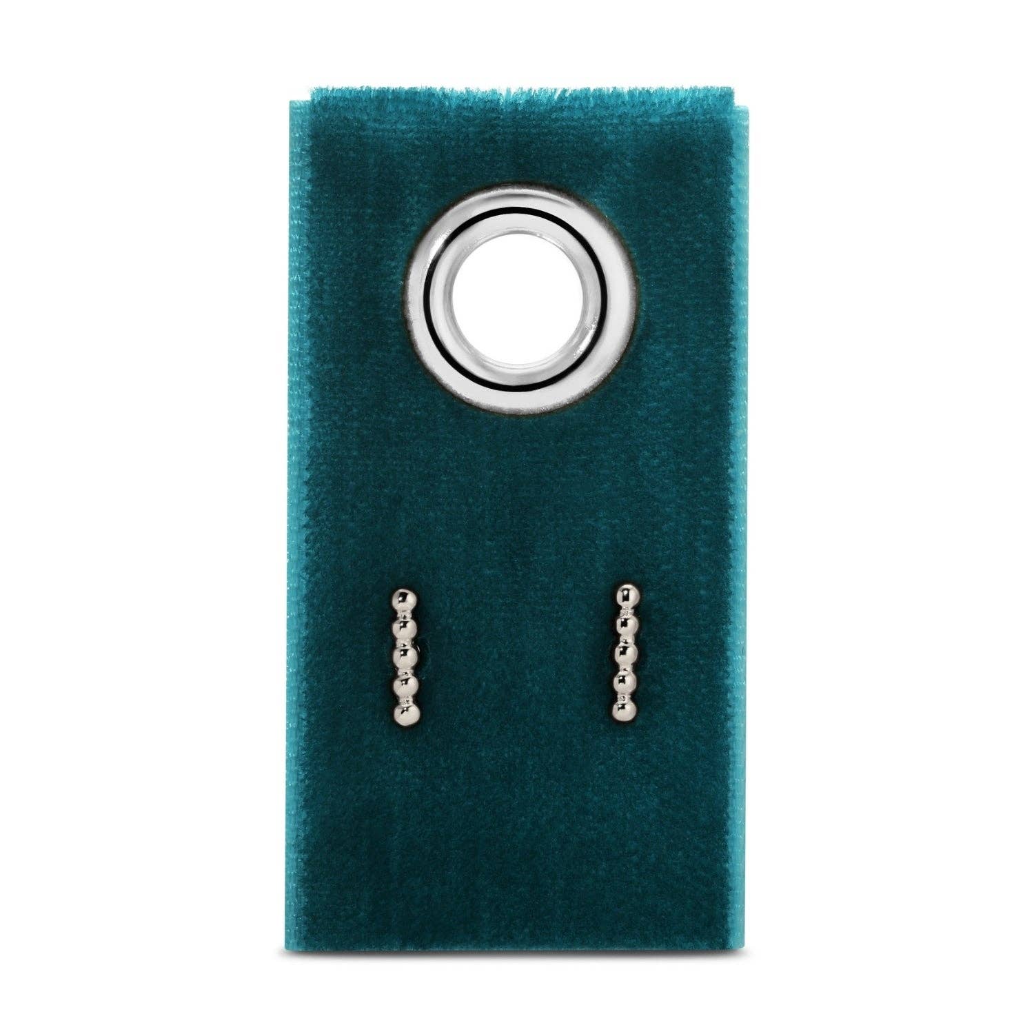 Dot Bar Stud On Velvet Gift Tag