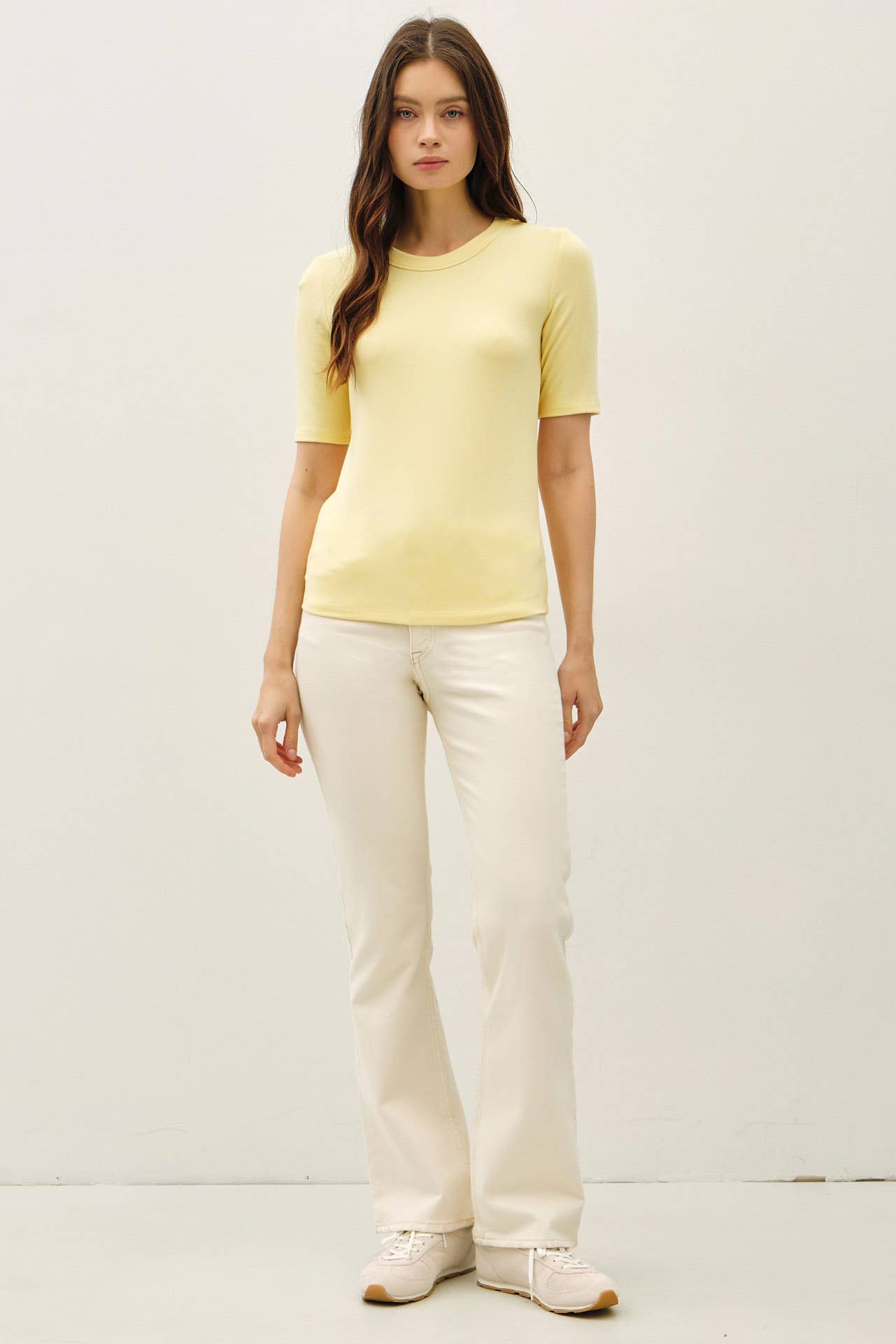Ultra Soft Basic Short Sleeve Top