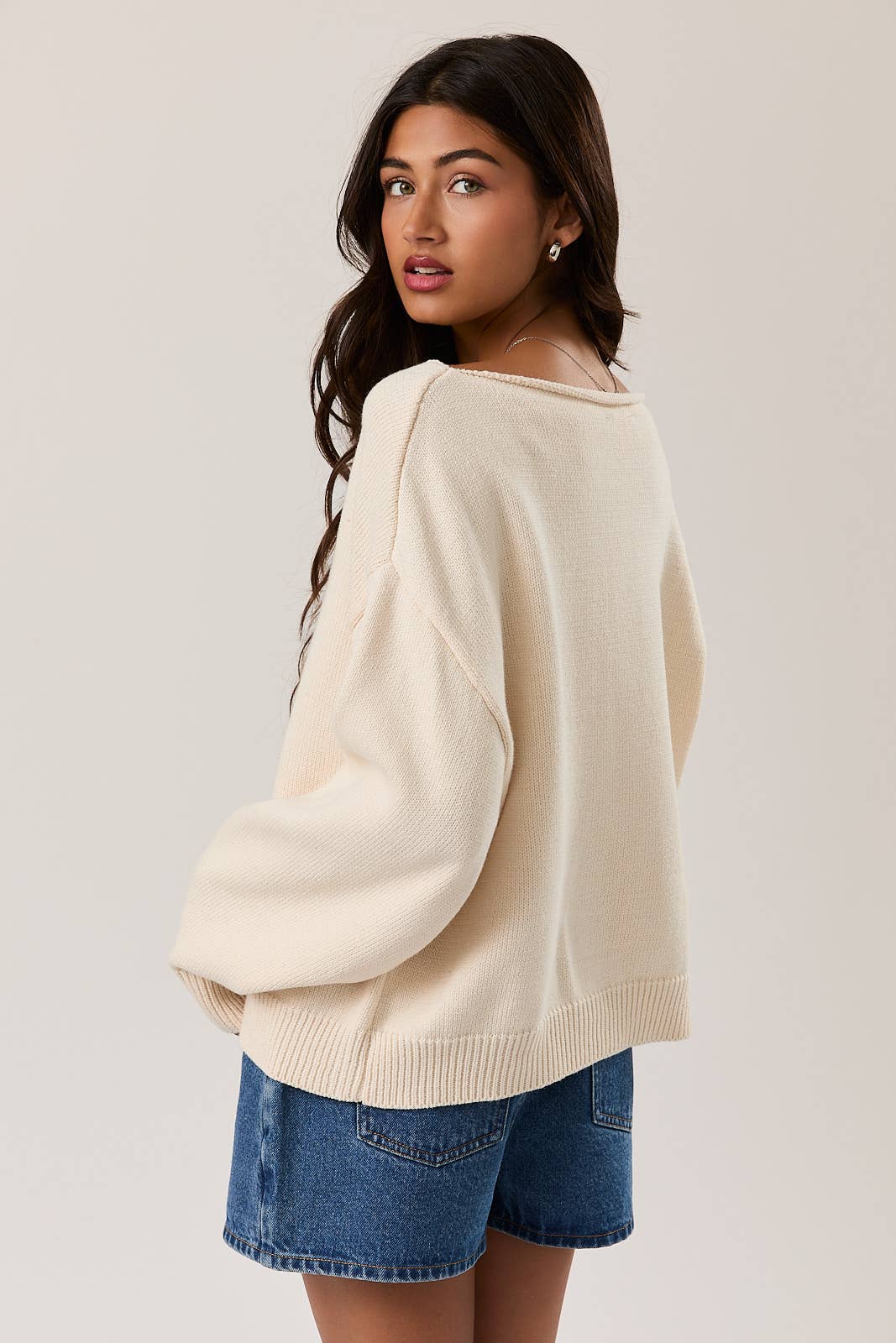 Boat Neck Sweater