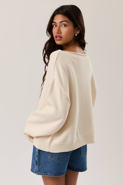 Boat Neck Sweater