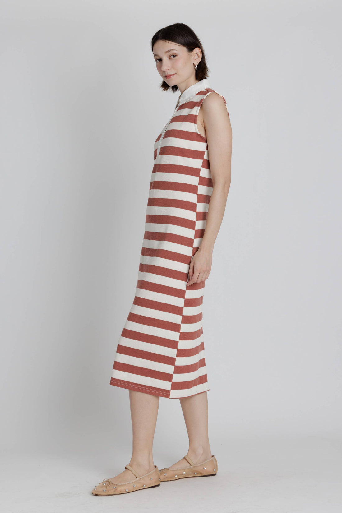 Polo Rugby Midi Dress