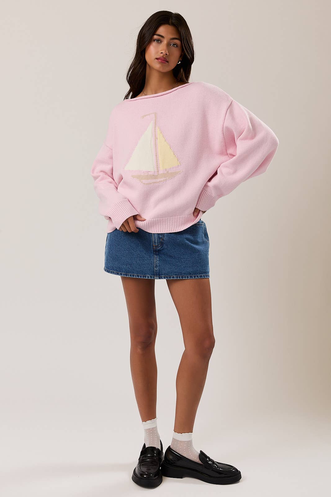 Boat Neck Sweater
