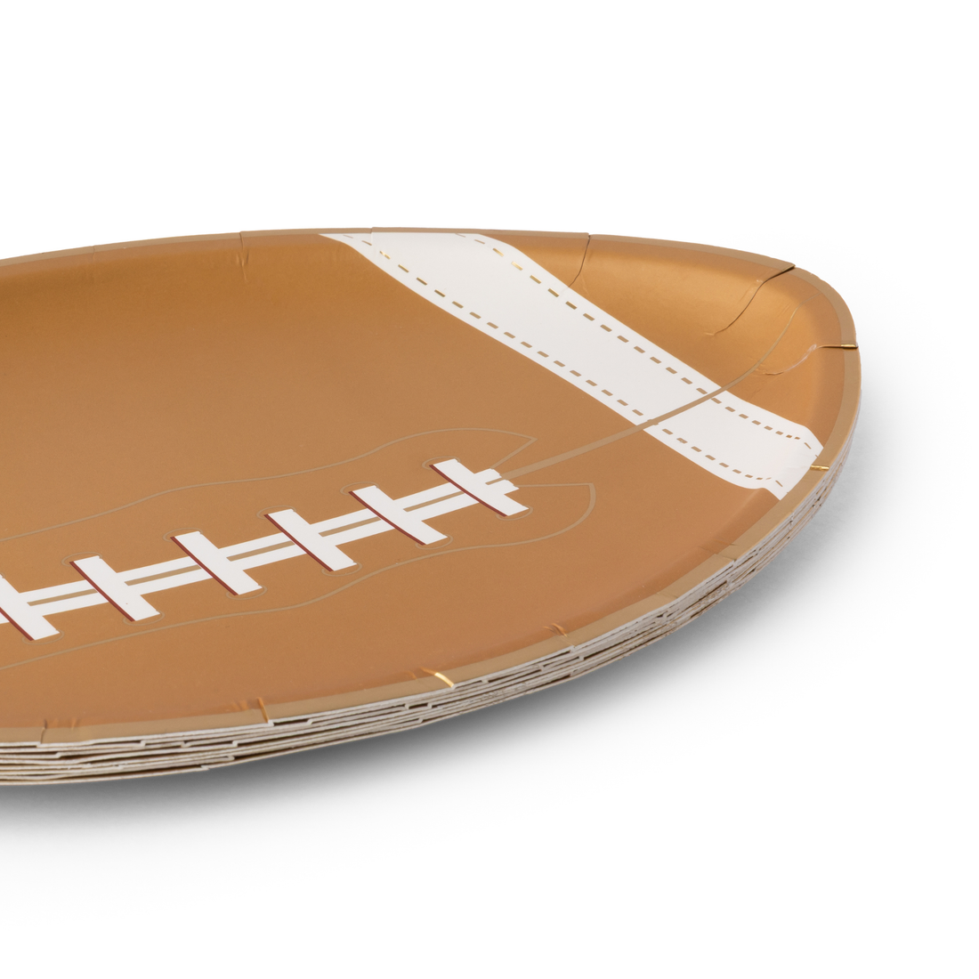 Signature Football Diecut Plate