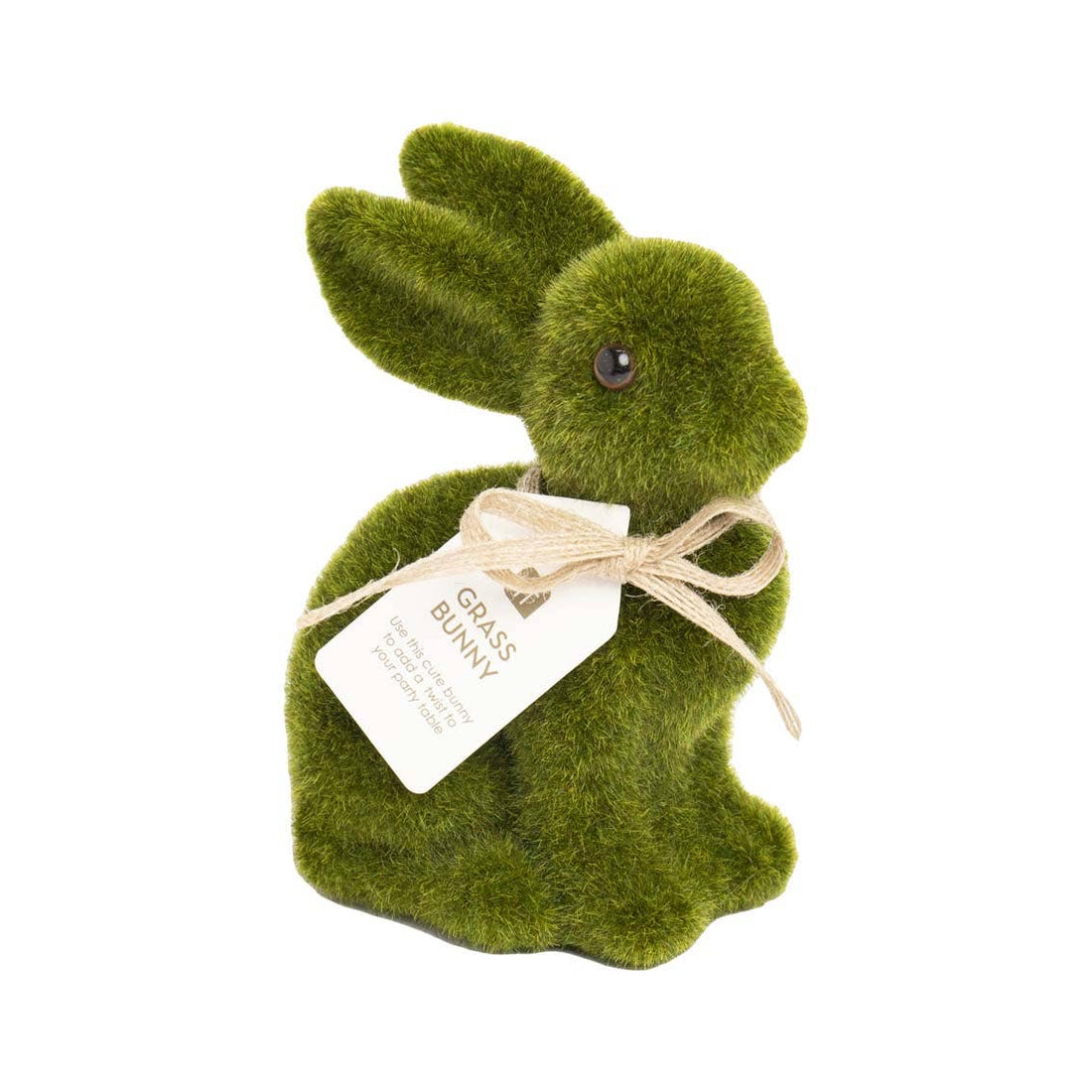 Green Grass Bunny Decoration - 6"