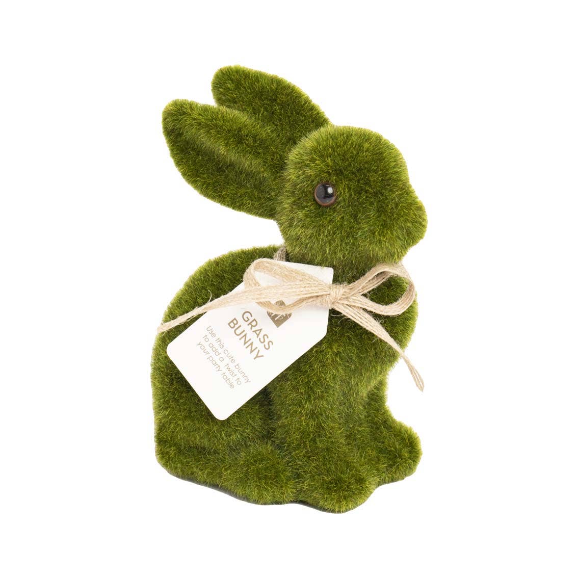 Green Grass Bunny Decoration - 6"