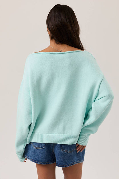 Boat Neck Sweater