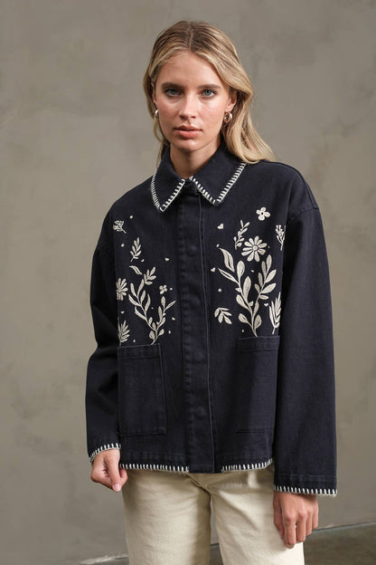 Embroidered Folk Jacket