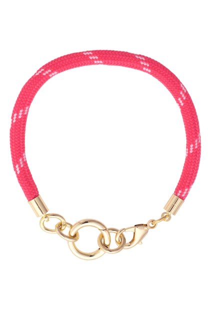 Goldie Paracord Charm Bracelet Base