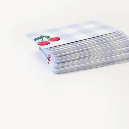Cherry Gingham Pocket Notes