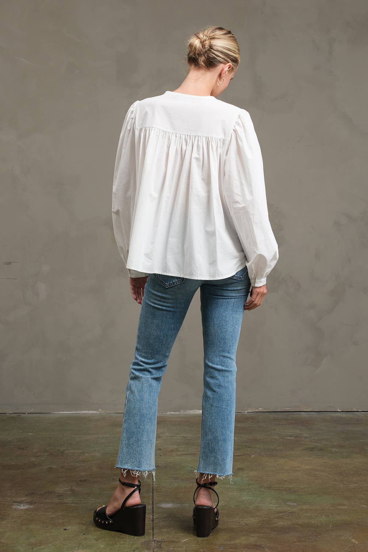 Classic Pintuck Blouse